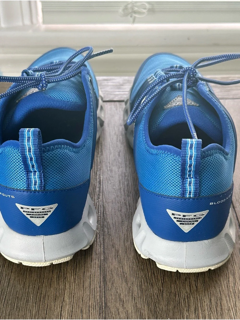 Columbia Megavent II PFG Boat Shoes Men’s Size 9 Blue Water Sneakers Fishing